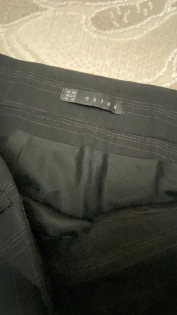 Gri  Mini Etek - Görsel 2