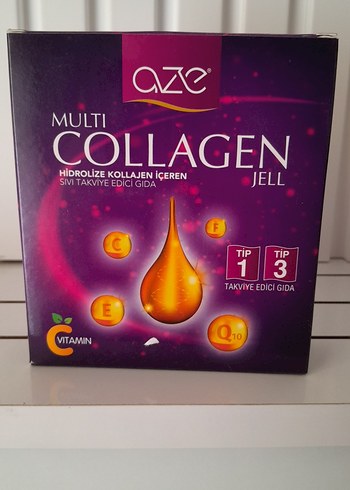 Aze Multi Kollajen Jeli Takviye Edici Gıda - Görsel 4