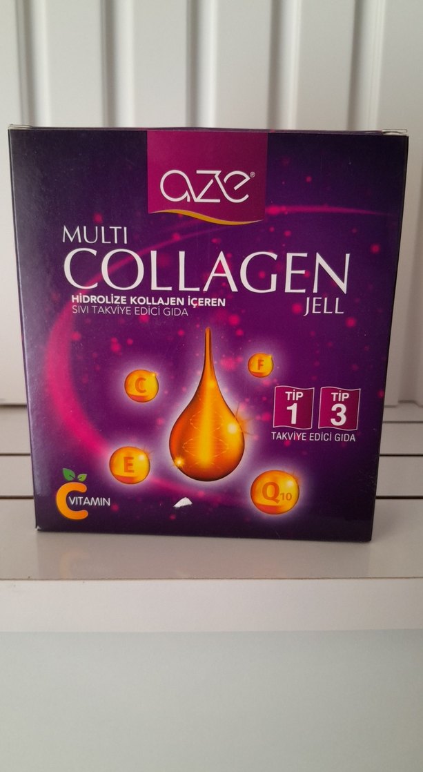 Aze Multi Kollajen Jeli Takviye Edici Gıda - Görsel 4