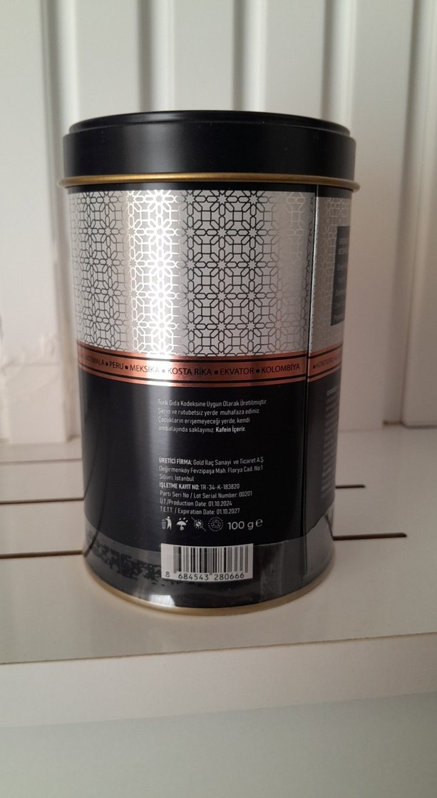 Diger Ahi Sultan Spirulina Form Kahve 100g - Görsel 3