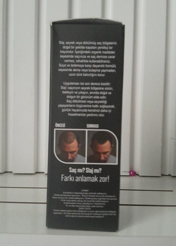 Slaj Kalıcı Saç Kapatıcı Losyon Ceviz Biberiye - Görsel 4