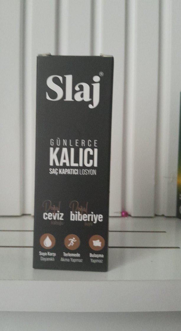 Slaj Kalıcı Saç Kapatıcı Losyon Ceviz Biberiye - Görsel 3