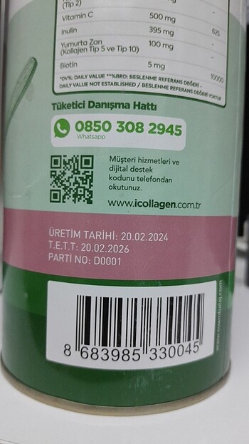 Diğer İCOLLAGEN + 25
