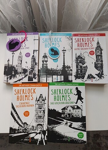 Sherlock Holmes 5 li kitap seti 