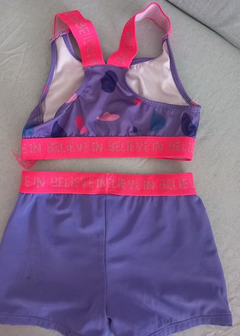 LC Waikiki Renkli Bağlamalı Spor Kız Bikini Takımı
