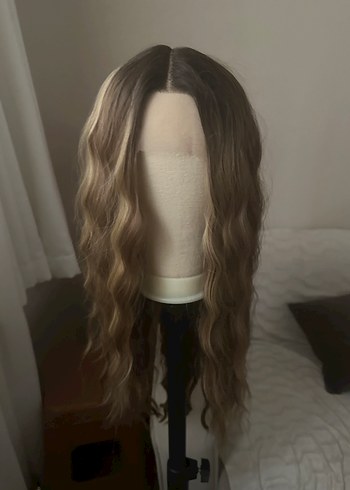 Gri Pileli Bohem Peruk - Görsel 6