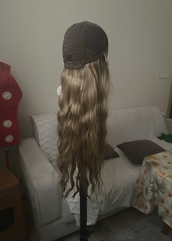 Gri Pileli Bohem Peruk - Görsel 10