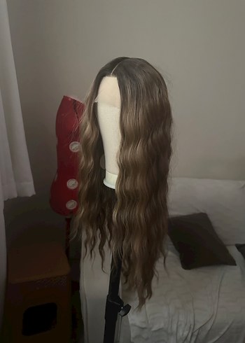 Gri Pileli Bohem Peruk - Görsel 7