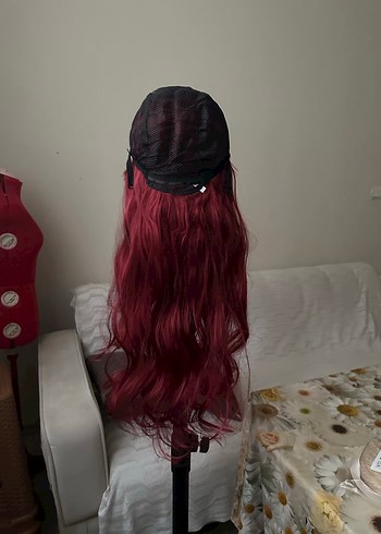 Bordo Gotik Kadın Saç Aksesuarı - Görsel 13