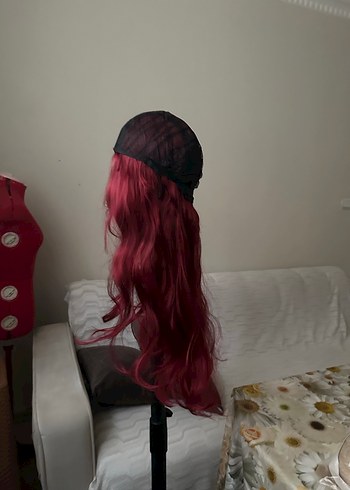 Bordo Gotik Kadın Saç Aksesuarı - Görsel 14