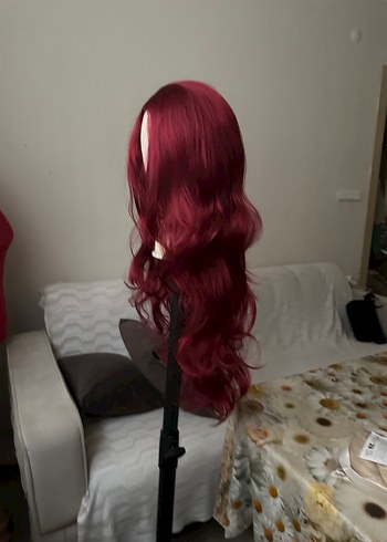 Bordo Gotik Kadın Saç Aksesuarı - Görsel 7