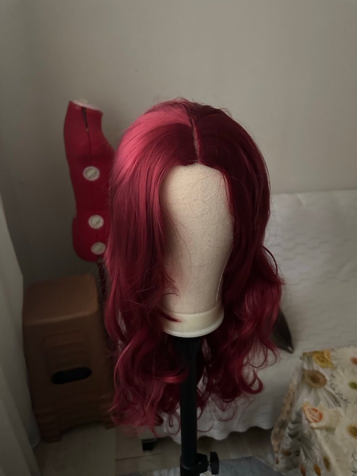 Bordo Gotik Kadın Saç Aksesuarı - Görsel 3