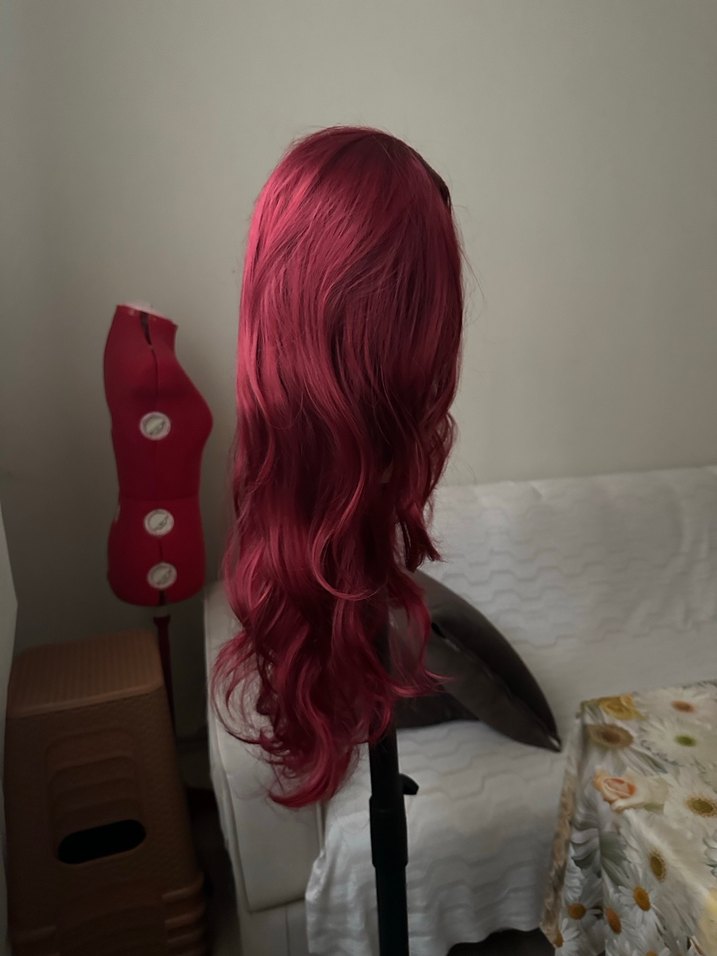 Bordo Gotik Kadın Saç Aksesuarı - Görsel 4