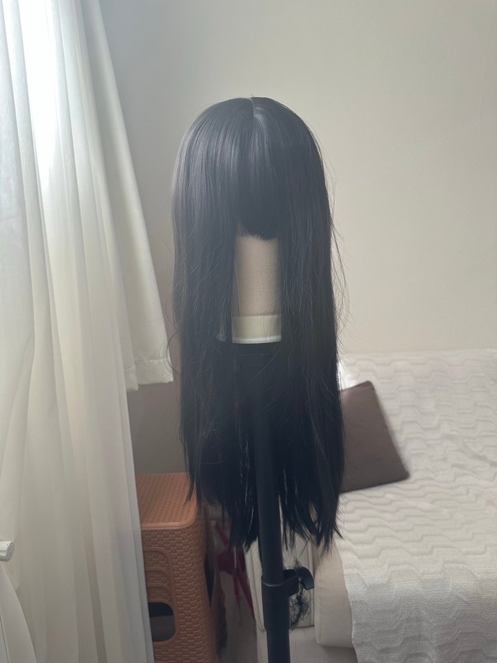 Siyah Minimalist Gotik Kadın Saç Aksesuarı - Görsel 2