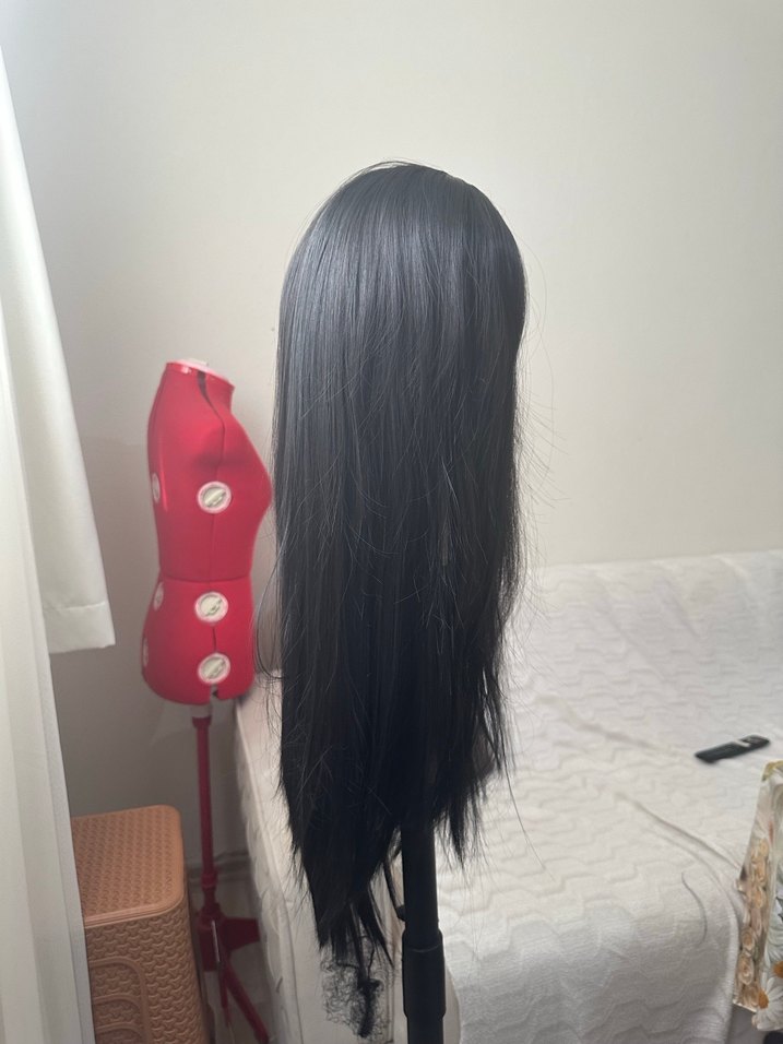 Siyah Minimalist Gotik Kadın Saç Aksesuarı - Görsel 4