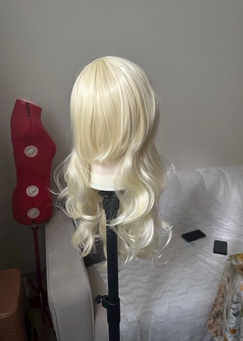 Beyaz Avant-Garde Sentetik Saç Aksesuarı - Görsel 6