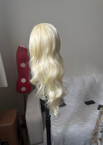 Beyaz Avant-Garde Sentetik Saç Aksesuarı - Görsel 5