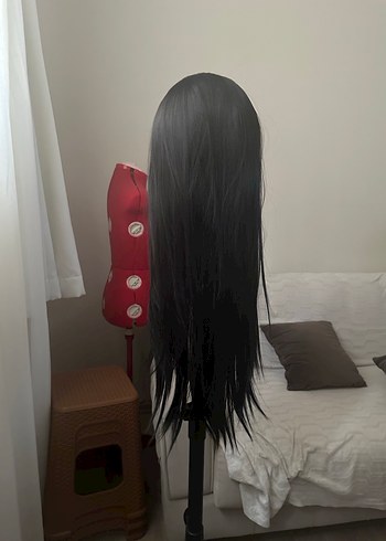 Siyah Yırtmaçlı Gotik Kadın Saç Aksesuarı - Görsel 6