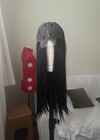 Siyah Yırtmaçlı Gotik Kadın Saç Aksesuarı - Görsel 10