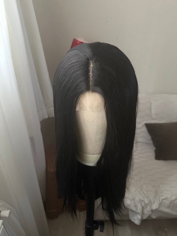 Siyah Yırtmaçlı Gotik Kadın Saç Aksesuarı - Görsel 3