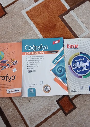 TYT-AYT BİLGİ SARMAL COĞRAFYA 3'LÜ SET