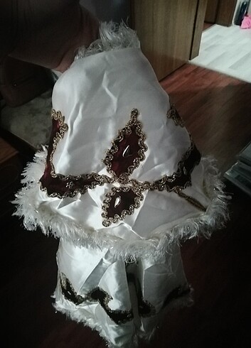 Sünnet kıyafeti pelerin, maşallah yazısı ve bel kuşağı  - Görsel 3