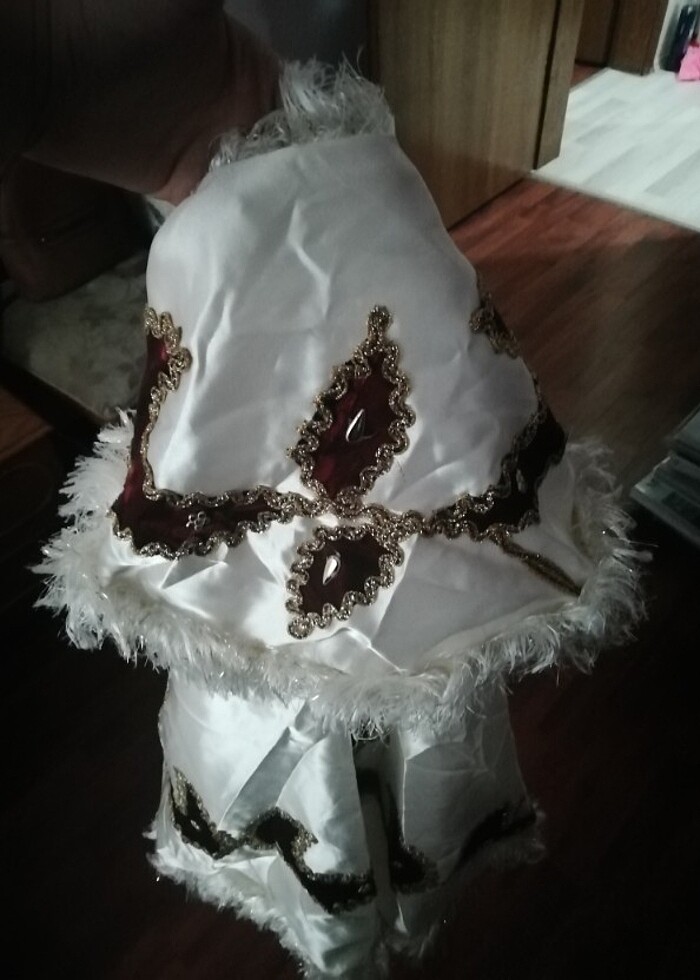 Sünnet kıyafeti pelerin, maşallah yazısı ve bel kuşağı  - Görsel 3