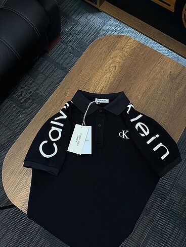 Calvin Klein Siyah Polo Yaka Tişört
