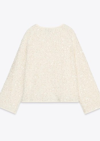 Zara Zara pullu triko ceket