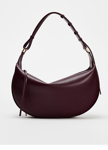 Zara bordo oval canta