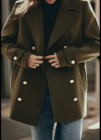 Zara Zara hakı kaban