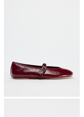 Zara bordo patent babet 