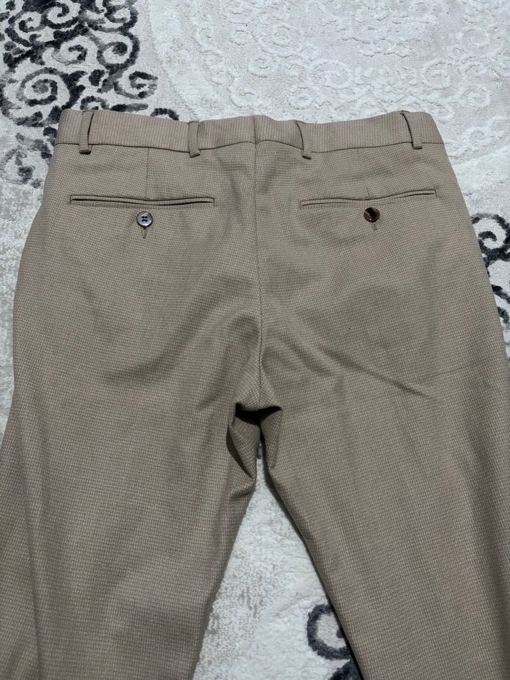 Bej Regular Fit Erkek Pantolon - Görsel 3