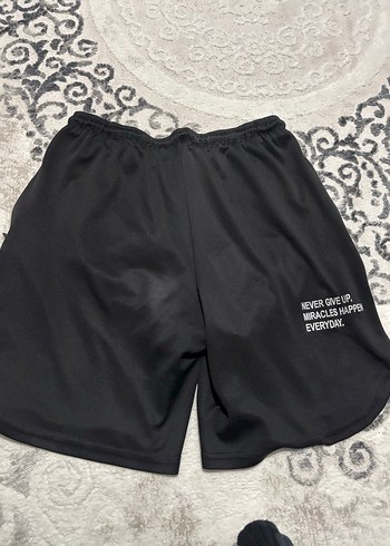 Siyah Rahat Kesim Erkek Spor Şort - Görsel 2