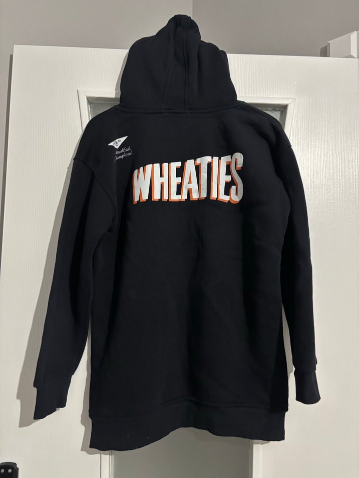 Siyah Kapüşonlu Rahat Kesim Sweatshirt - Görsel 2