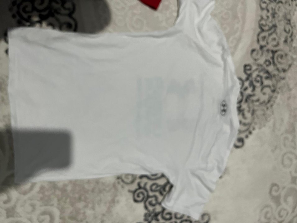 Beyaz Under Armour Erkek Tişört - Görsel 2