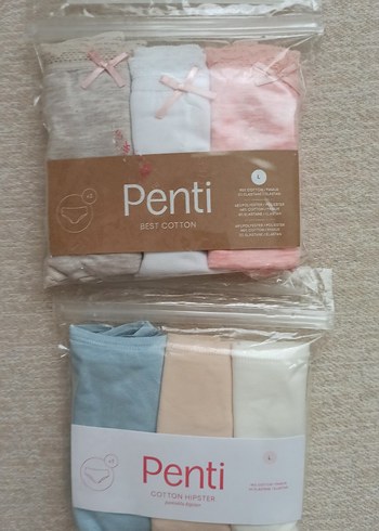 Penti Pamuklu Kadın İç Çamaşırı Seti