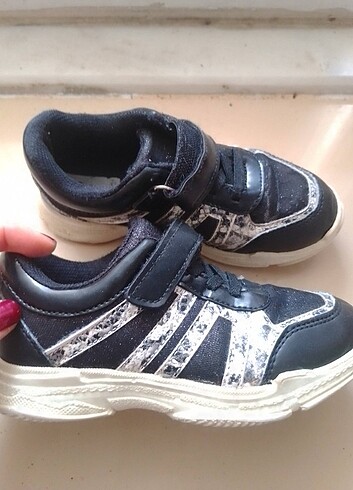 30 Beden Kız çocuk spor ayakkabı sneaker