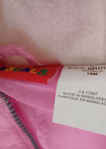 Pembe Kapüşonlu Bebek Tulumu - Görsel 2