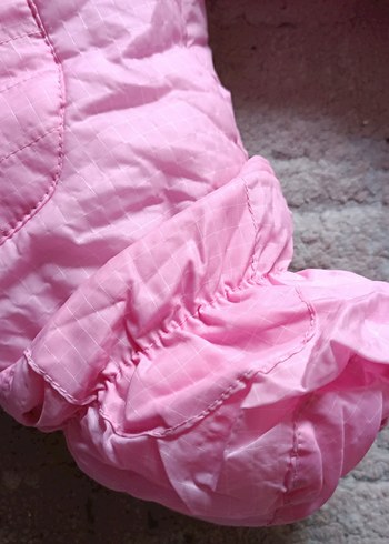 Pembe Kapüşonlu Bebek Tulumu - Görsel 4