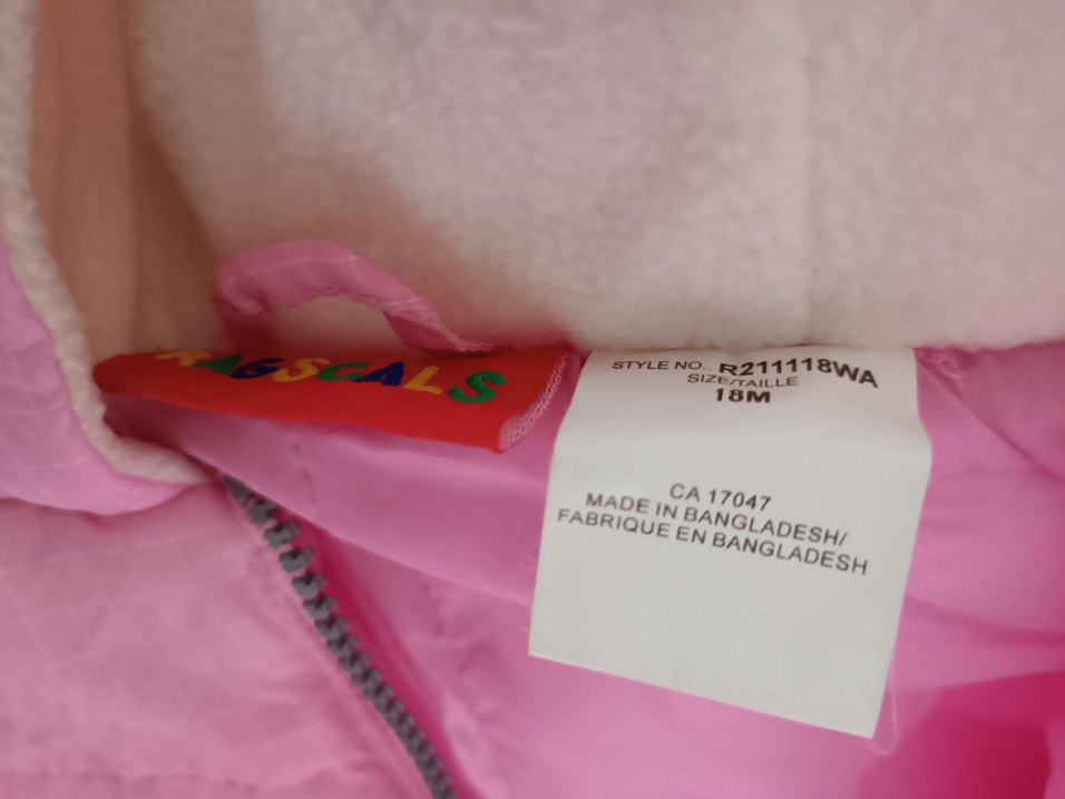 Pembe Kapüşonlu Bebek Tulumu - Görsel 2