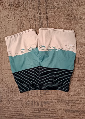 Erkek Mavi Bağcıklı Mini Deniz Şortu colins - Görsel 2