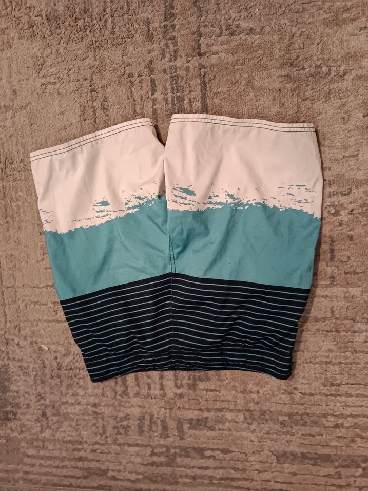 Erkek Mavi Bağcıklı Mini Deniz Şortu colins - Görsel 2