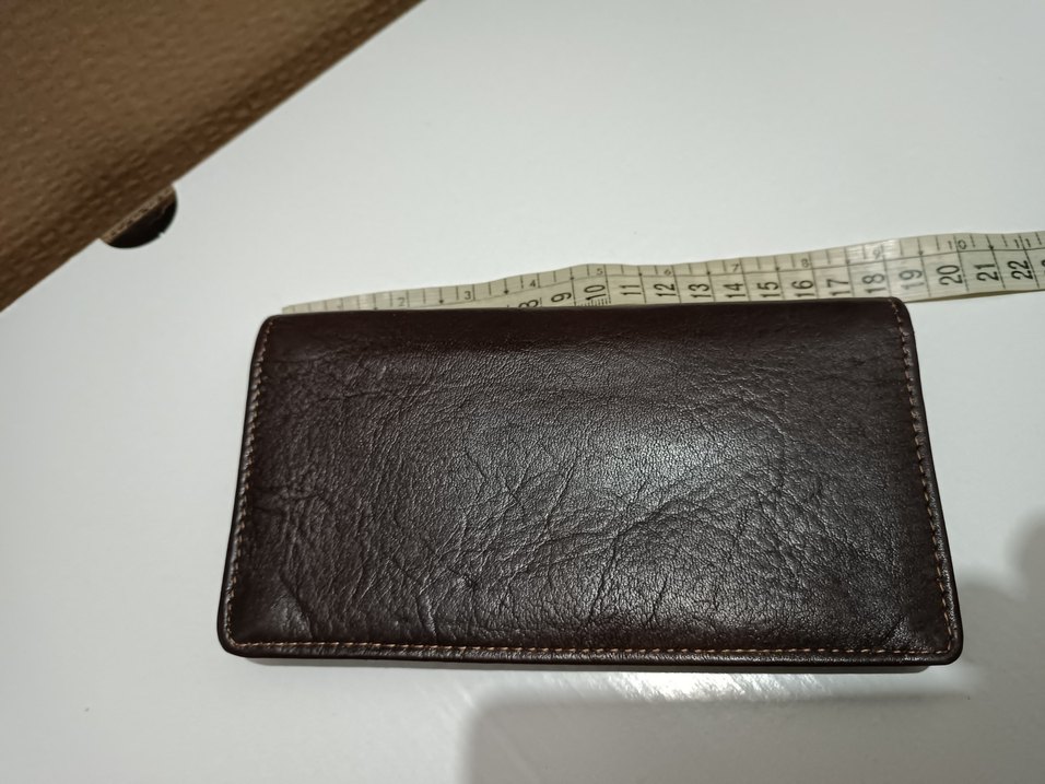 Koyu Kahverengi Deri erkek Cüzdanı - Görsel 5