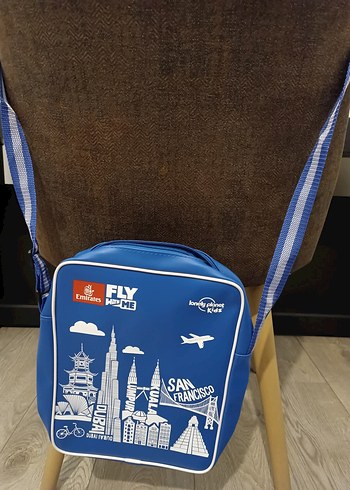 Parlak Mavi Çocuk Çantası - Görsel 2