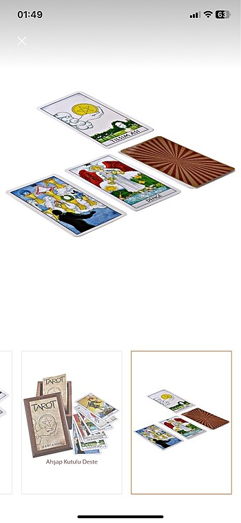  Tarot kartları