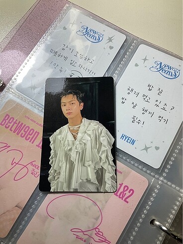 Jay photocard dark blood