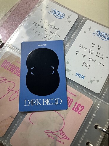  Jay photocard dark blood