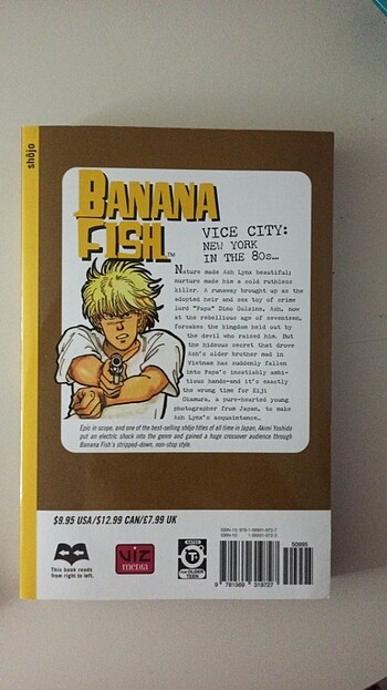  banana fish 1 ingilizce
