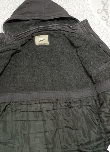Defacto içi yünlü mont kaban XXL 2xl haki renk